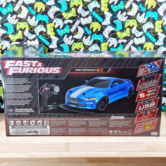 Jada Fast Furious Elite Drift RC Jakob's Ford Mustang GT Remote Control Car 1:10 - Picture 3 of 12